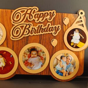 Premium double layer MDF Birthday frame